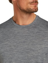 Icebreaker Wander-/Freizeit Tshirt Merino 150 Tech Lite III (100% Merinowolle) grau Herren